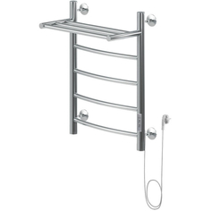 Электрический полотенцесушитель Aquanet Romeo 60х50 R 281990 с полкой Хром