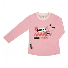 Футболка детская Lucky Child, розовый, р. 80