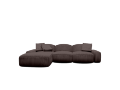 Диван НЭНДО Баст с оттоманкой Cartier Antice 350x185x80