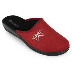 Тапочки женские Inblu 335361944 бордовые 39 RU