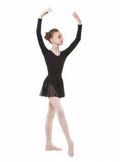 Купальник гимнастический детский Solo FD962, черный, 146