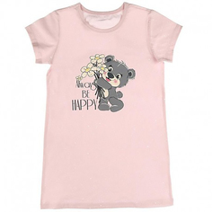 Сорочка ночная детская Donella 10093, розовый, 110