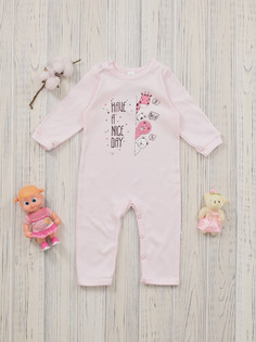 Комбинезон детский LIDEKO kids 396-21, розовый, 68