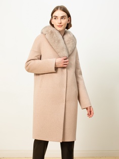 Пальто женское Pompa 1012902p60116 розовое 52 RU