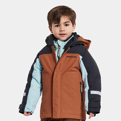 Куртка детская Didriksons, NEPTUN коричневый, 128