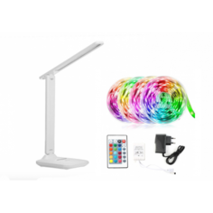 Комплект освещения Сенсорная настольная LED лампа 1шт + лента светодиодная LED SMD 3528 5м Da Privet