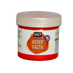 Паста колеровочная высококонцентрированная черная для ручной колеровки, 0,10 кг VGT