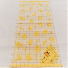 Полотенце детское Shandong Kingshore Textile Co, Цифры 30х60 желтый T1181WHyellow