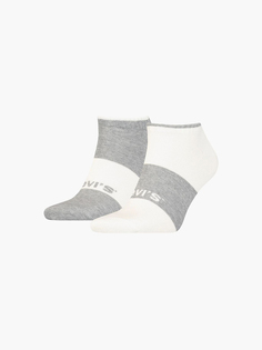 Комплект носков женских Levis Unisex Sustainable Low Cut 2P Socks серых 35-39 Levis®