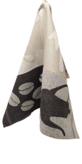 Полотенце для кухни Shandong Kingshore Textile Co Кофе 40х60 серый/TL5961