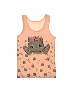 Майка бельевая детская Donella 4971PK, розовый, 86.