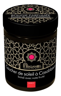 Ароматическая свеча ARGANOIL Bougie Parfumee Сoucher De Soleil A Casablanca 160г