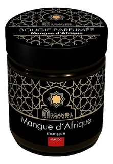 Ароматическая свеча Arganoil Африканское манго Bougie Parfumee Mangue DAfrique 100г
