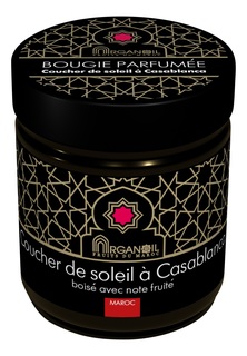 Ароматическая свеча Arganoil Bougie Parfumee Сoucher De Soleil A Casablanca 100г