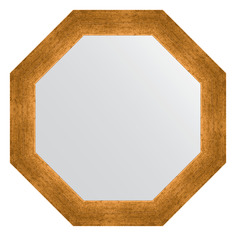 Зеркало в раме 50x50см Evoform BY 3700 травленое золото