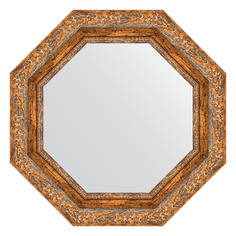 Зеркало в раме 55x55см Evoform BY 3778 виньетка античная бронза