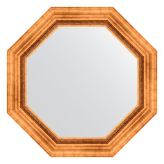 Зеркало в раме 67x67см Evoform BY 3785 римское золото