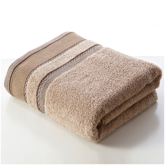 Полотенце банное Shandong Kingshore Textile Co, Ажур 72х140 коричневый/GA3465