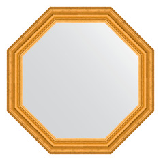 Зеркало в раме 63x63см Evoform BY 3734 состаренное золото