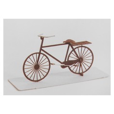 Модель 3D «Велосипед» из бумаги с лазерной резкой No Brand