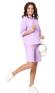 Костюм женский DSTrend По своим правилам фиолетовый 44 RU