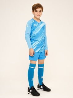 Костюм спортивный для мальчиков KELME Childrens goalkeeper uniform Цв. голубой р. 128