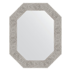 Зеркало в раме 61x76см Evoform BY 7194 волна хром