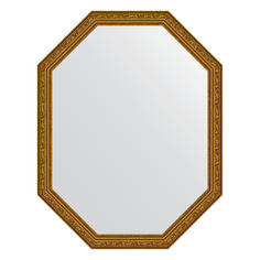 Зеркало в раме 70x90см Evoform BY 7024 виньетка состаренное золото