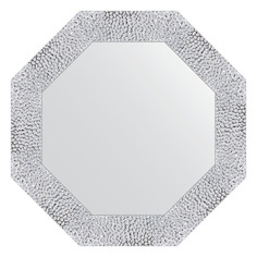 Зеркало в раме 53x53см Evoform BY 3868 чеканка белая