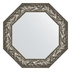 Зеркало в раме 69x69см Evoform BY 3833 византия серебро