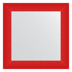 Зеркало в раме 70x70см Evoform BY 3904 красная волна