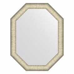 Зеркало в раме 55x70см Evoform BY 7425 брашированное серебро
