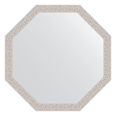 Зеркало в раме 63x63см Evoform BY 3958 мозаика хром