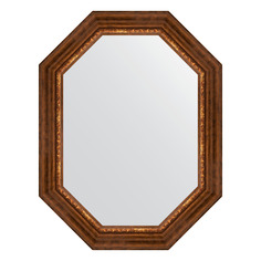 Зеркало в раме 66x86см Evoform BY 7171 римская бронза