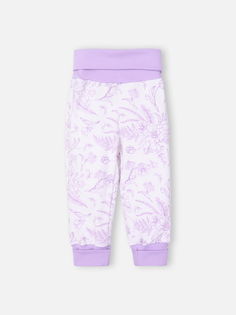 брюки детские КотМарКот My Flower, белый, 98