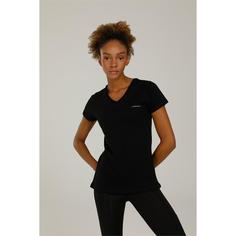 Футболка женская Lumberjack 8683398370690 черная S (доставка из-за рубежа)