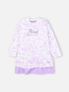 Платье детское КотМарКот My Flower, белый, 98