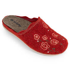 Тапочки женские Inblu 342902616 красные 39 RU