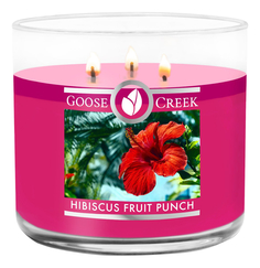 Ароматическая свеча Goose Creek Hibiscus Fruit Punch Фруктовый пунш из гибискуса 411г