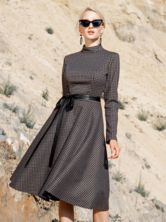 Платье женское Olivegrey Pl000118Z(latika) серое 42 RU