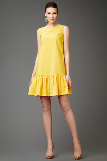Платье женское Арт-Деко P-830 желтое 42 RU