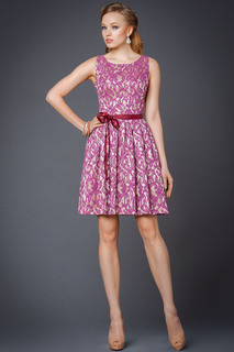 Платье женское Арт-Деко RP-275 розовое 48 RU