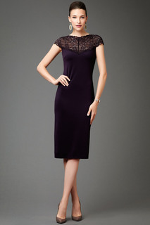 Платье женское Арт-Деко RP-325 фиолетовое 44 RU