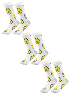 Комплект носков женских Гранд Avokado белых 36-40