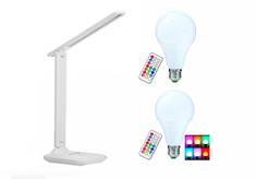 Комплект освещения LED Дом 2.0 Сенсорная настольная LED лампа 1шт + Светодиодная лампочка Da Privet