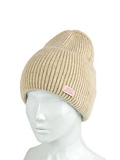 Шапка бини женская Ferz 42418LL светло-бежевая р.56-58