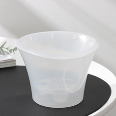 Цветочное кашпо Plast-Avenue со вставкой лагуна Р00012791 0,6 л прозрачный 1 шт.