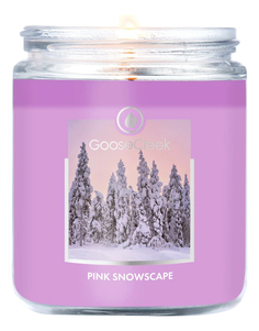 Ароматическая свеча Goose Creek Pink Snowscape Розовый cнежный пейзаж 198г