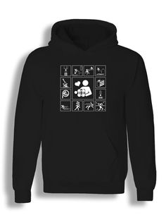 Худи унисекс СувенирShop Portal/Портал/Головоломка 18 черное M