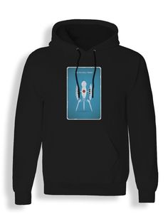 Худи унисекс СувенирShop Portal/Портал/Головоломка 11 черное XL